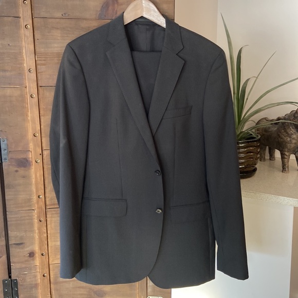 Boss Hugo Boss Double Pin Stripe Suit - Picture 5 of 11